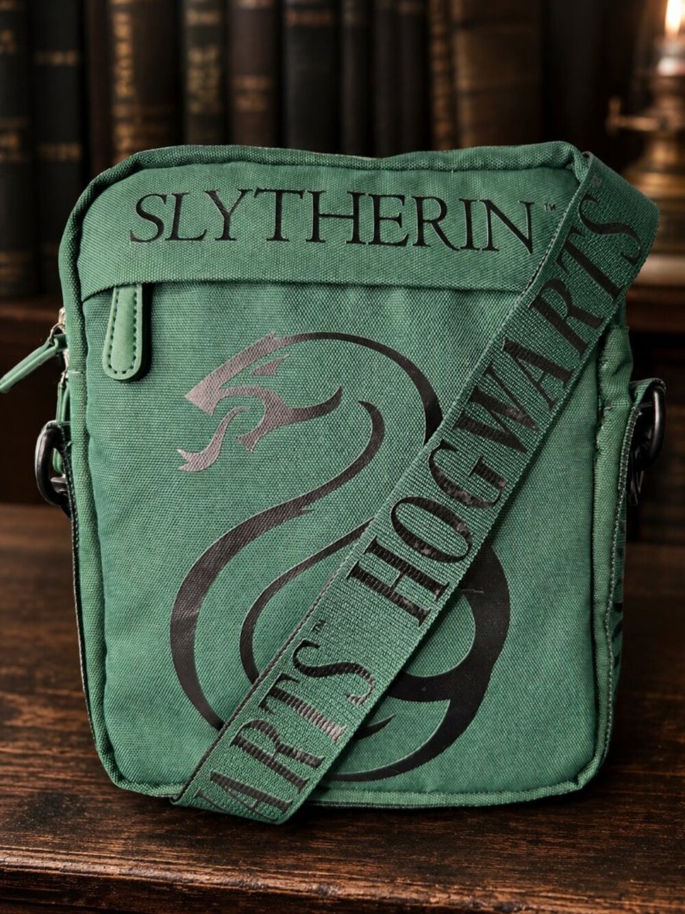 Harry Potter Slytherin Quidditch Keeper Green Crossbody Bag Purse HP